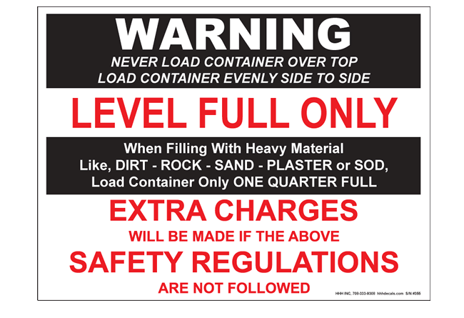 level-full-only-never-load-over-top-of-container-decal