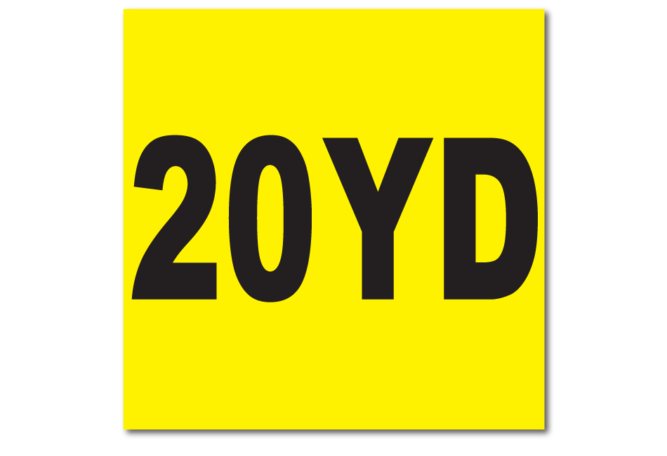 twenty-yard-sticker