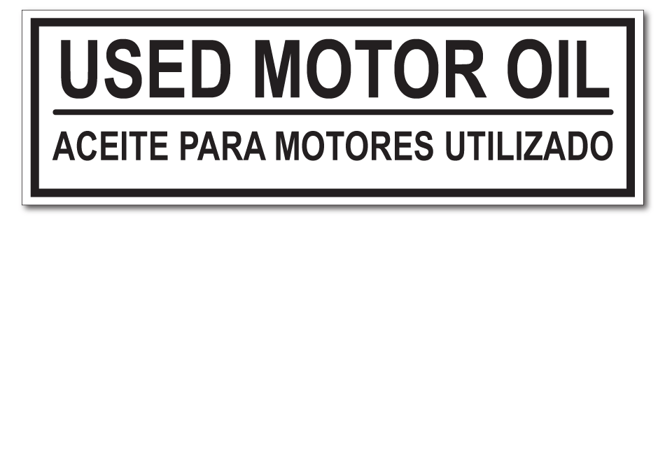 used-motor-oil-recycling-sticker